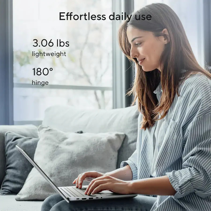 ASUS CX14 14″ FHD Chromebook Plus Google AI Intel Core 3 N355 8GB 128GB