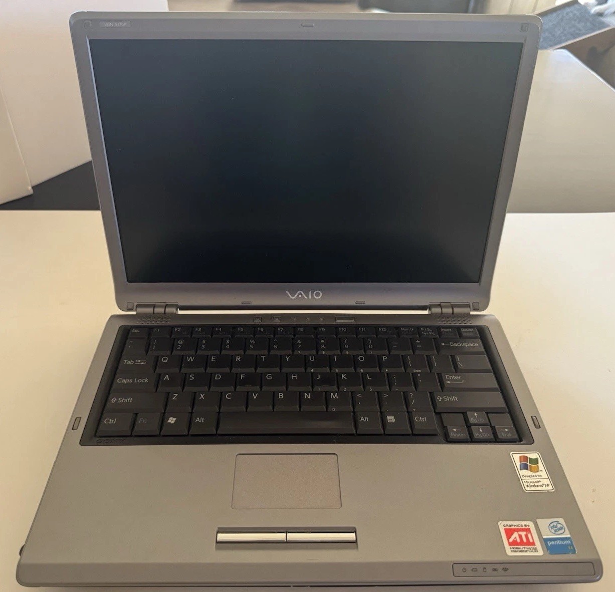 Sony VGN-S170P PCG-6C3L Pentium M 1.5GHz 1GB 128GB Disc Win XP Laptop