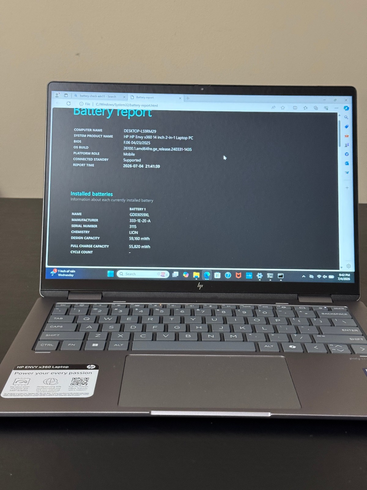 HP – Envy 2-in-1 14″ 2K Touch-Screen Laptop Intel Ultra 7 155U 16G 1TB Silver