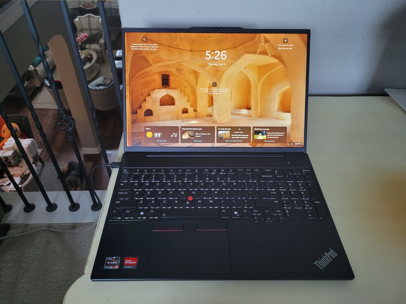 Lenovo ThinkPad E16 Gen 2 16″ Ryzen 5-7535U(6-core) 512GB SSD 16GB DDR5 RAM W11P