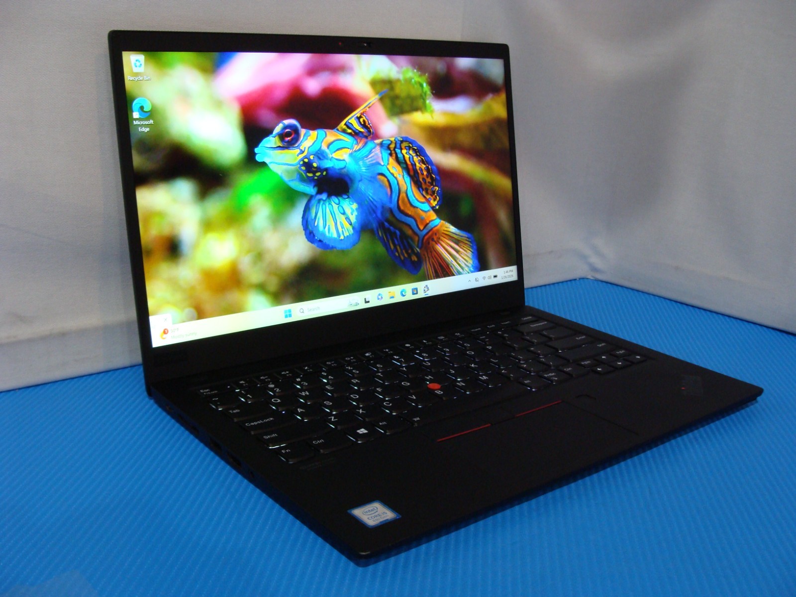 Lenovo ThinkPad X1 Carbon Gen 7 14″ FHD i5-8265U 1.6GHz 8GB 256GB Win 11 Pro +PA