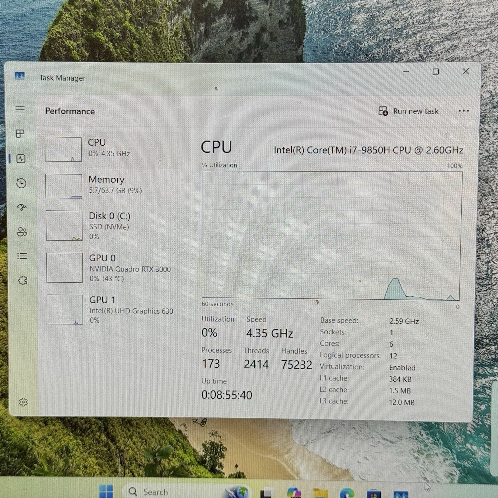 Lenovo ThinkPad P53 | i7-9850H 1TB SSD 64GB RAM NVIDIA RTX 3000 6GB Win 11 Pro