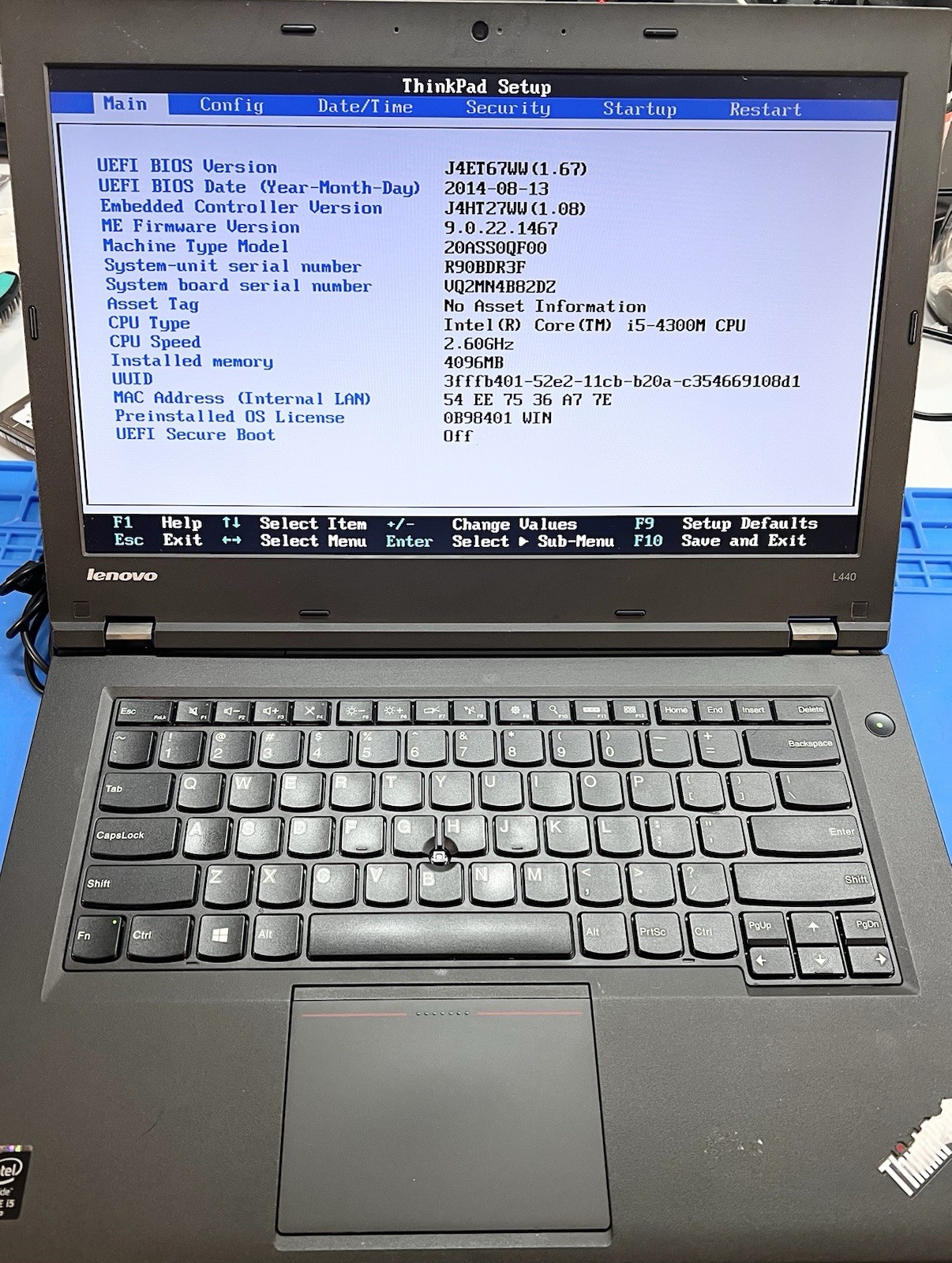 Lenovo ThinkPad L440 14″ Laptop Intel Core i5 4th Gen, 4Gb ram, plz read