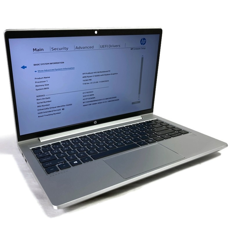 HP ProBook 445 G8 14″ Laptop Ryzen 5 5600U 2.3GHz 16GB 512GB NVMe SSD – Win 11