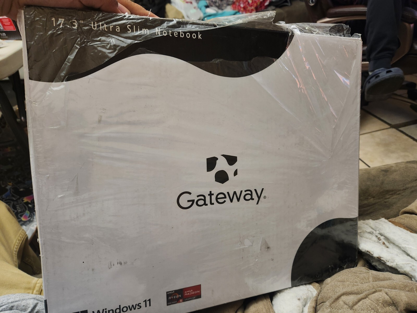 Gateway 17.3″ FHD Window Laptop, AMD Ryzen 5, 8GB RAM, 256GB SSD, GWNR5L1746-SL