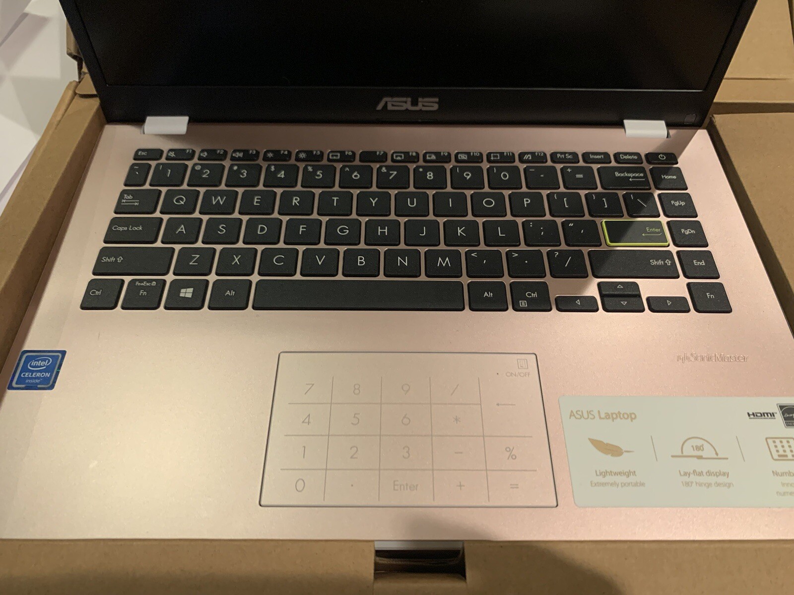 Intel Asus Laptop Model E410MA-202.PINK