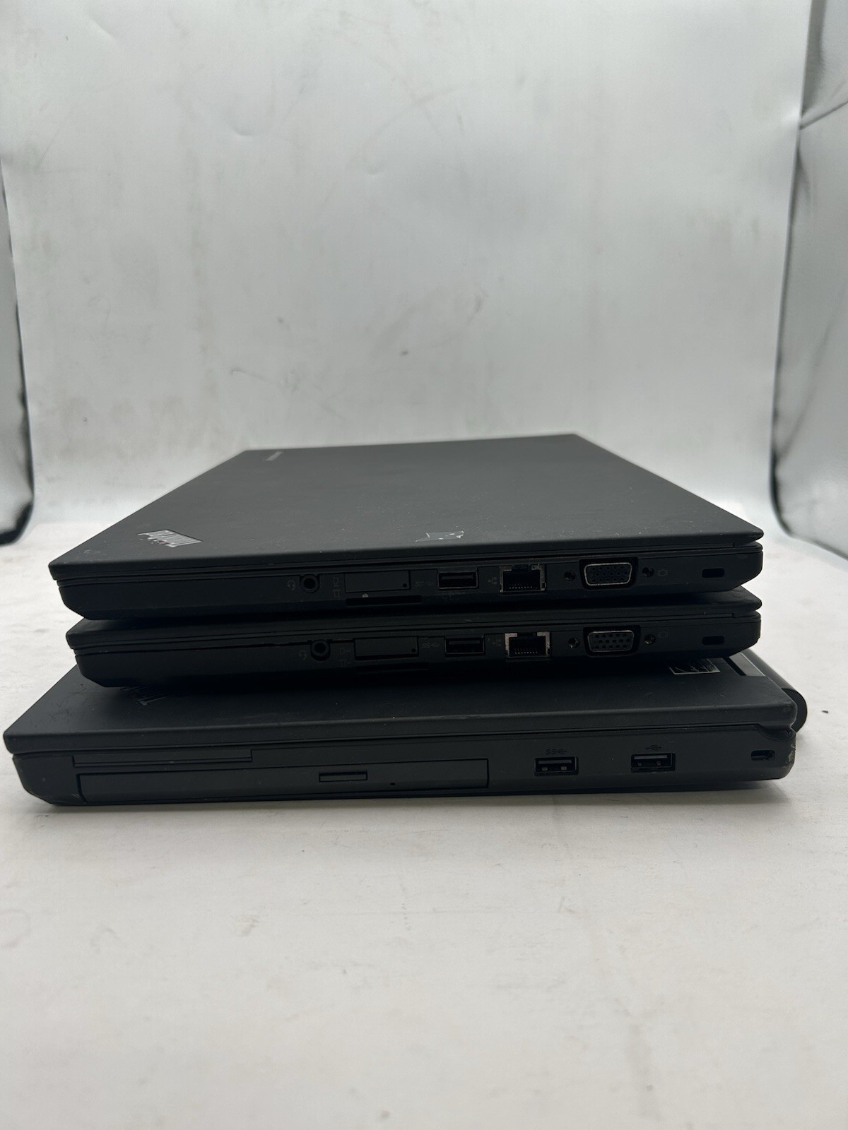 Lot of 3 Lenovo ThinkPad For Parts/Repair No AC 5-19-1