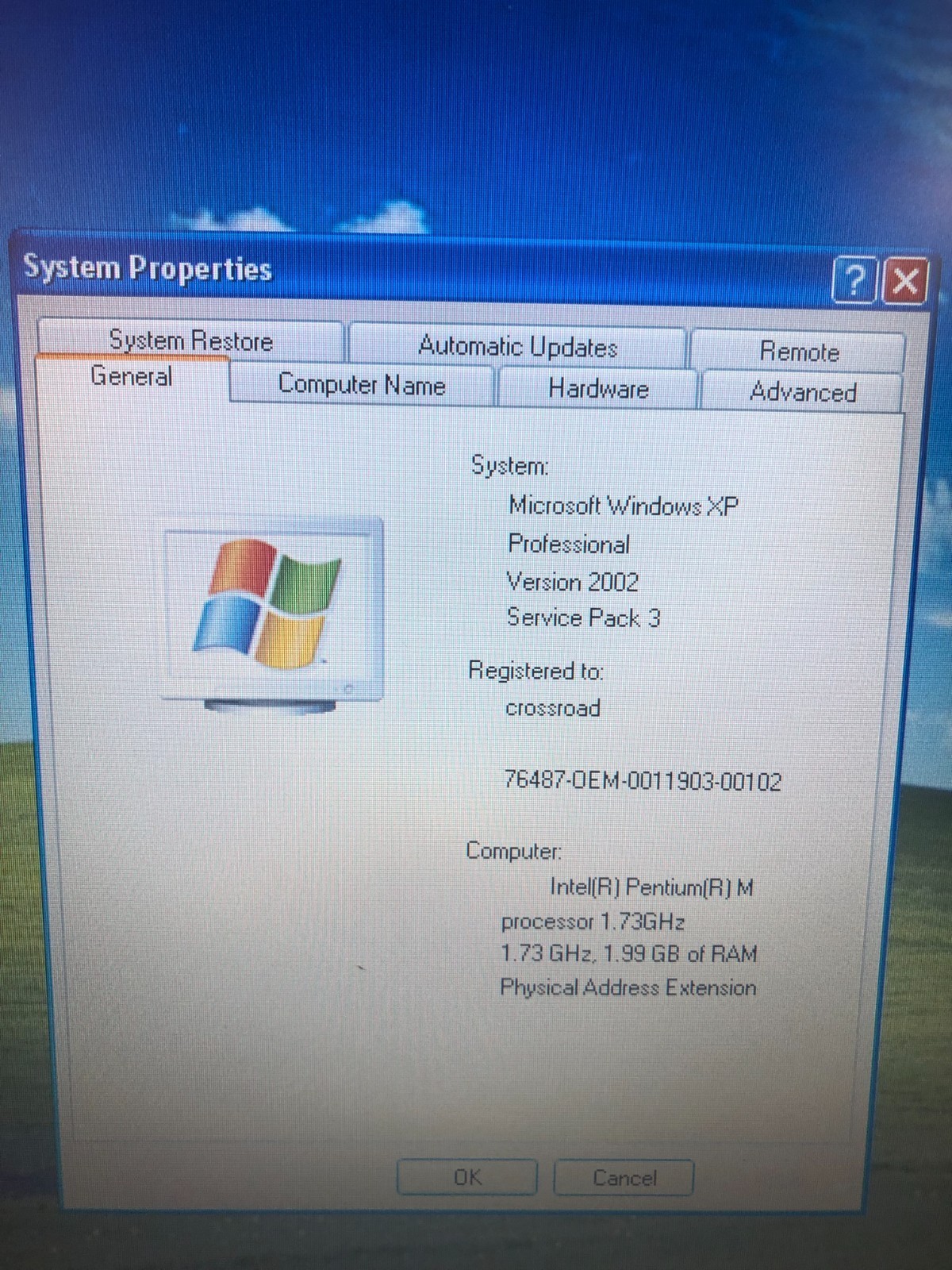 Dell Latitude D510 Laptop Intel Pentium M @ 1.73 Ghz Windows XP 2 Gb Of RAM