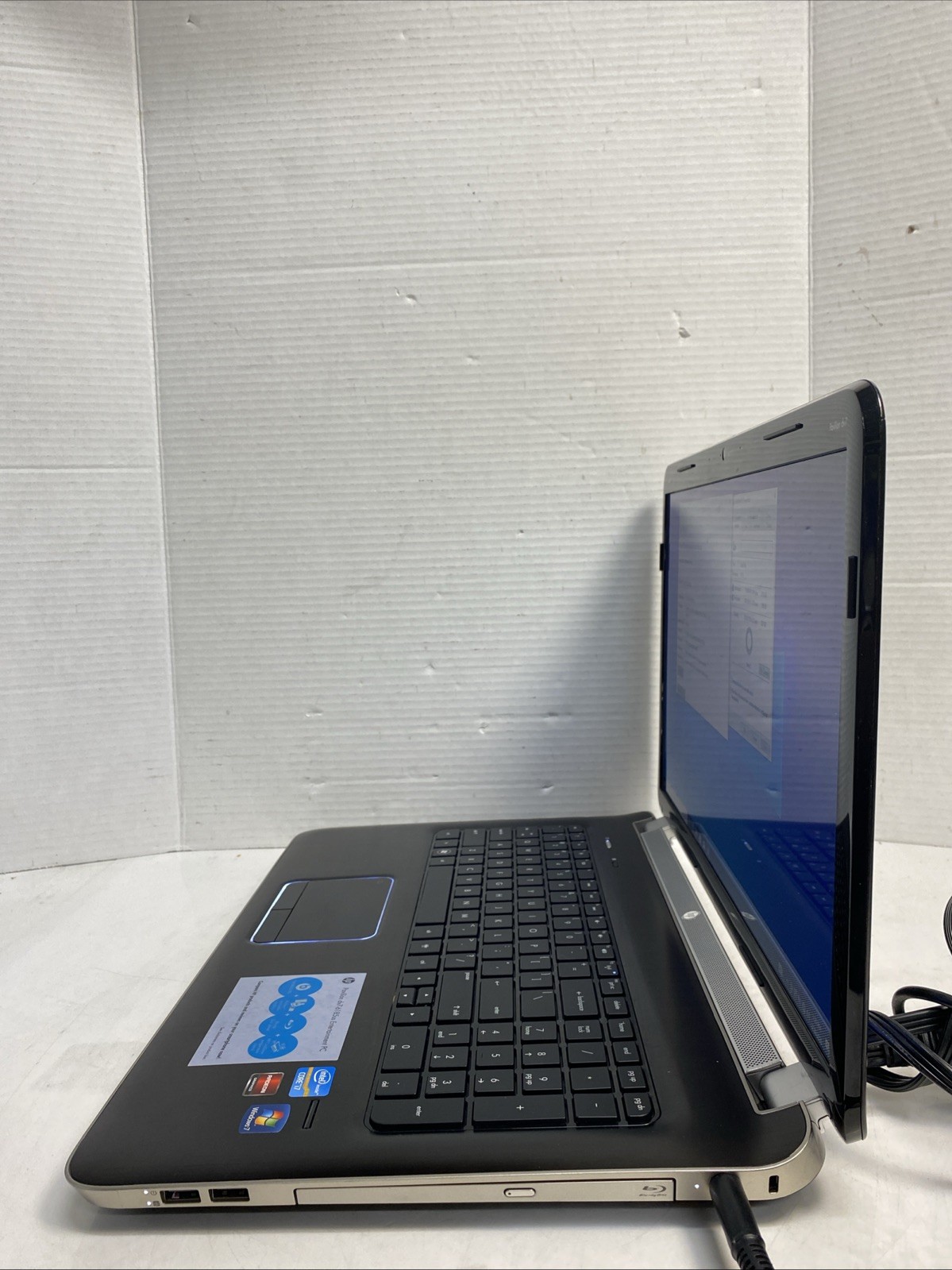 HP DV7-6185us 17.3″ i7-2630QM 2.0GHz 8GB 240GB SSD WIN10Pro w/ CHARGER