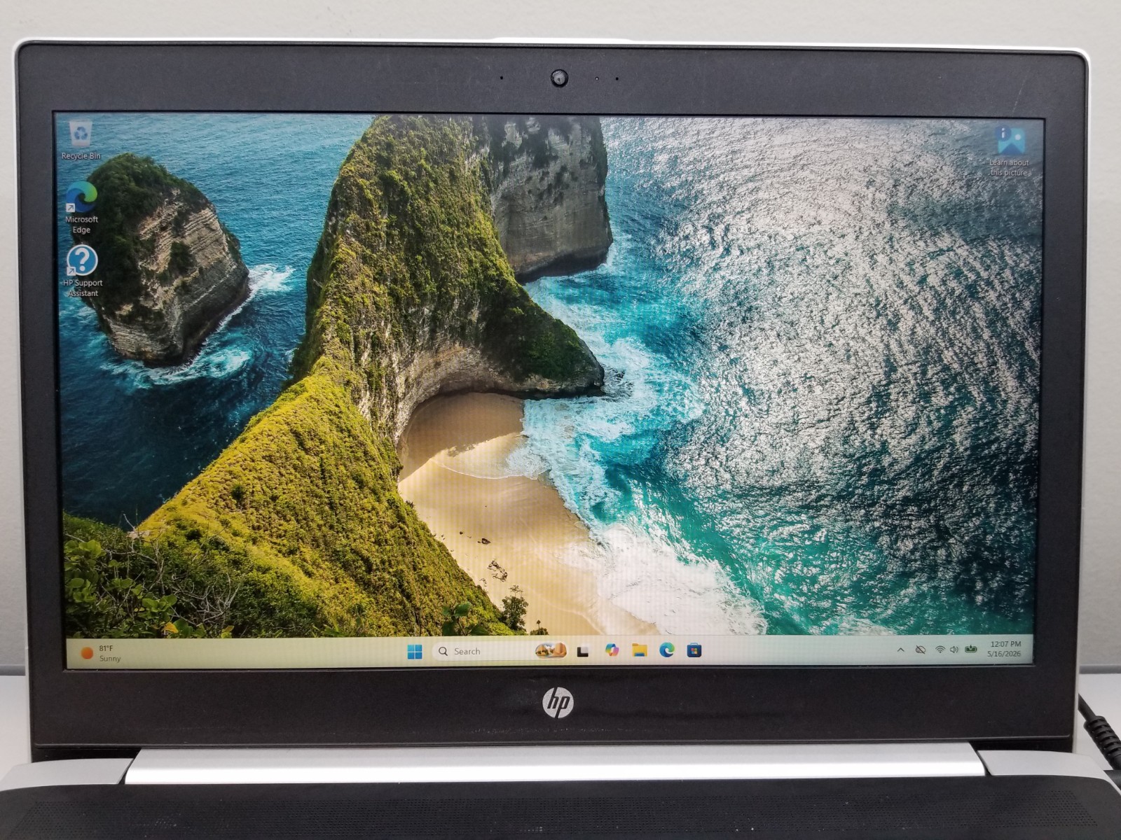 HP ProBook 450 G5 15.6″ FHD i5-8250U 1.6GHz 8GB RAM 256GB NVMe Win 11 Pro WiFi