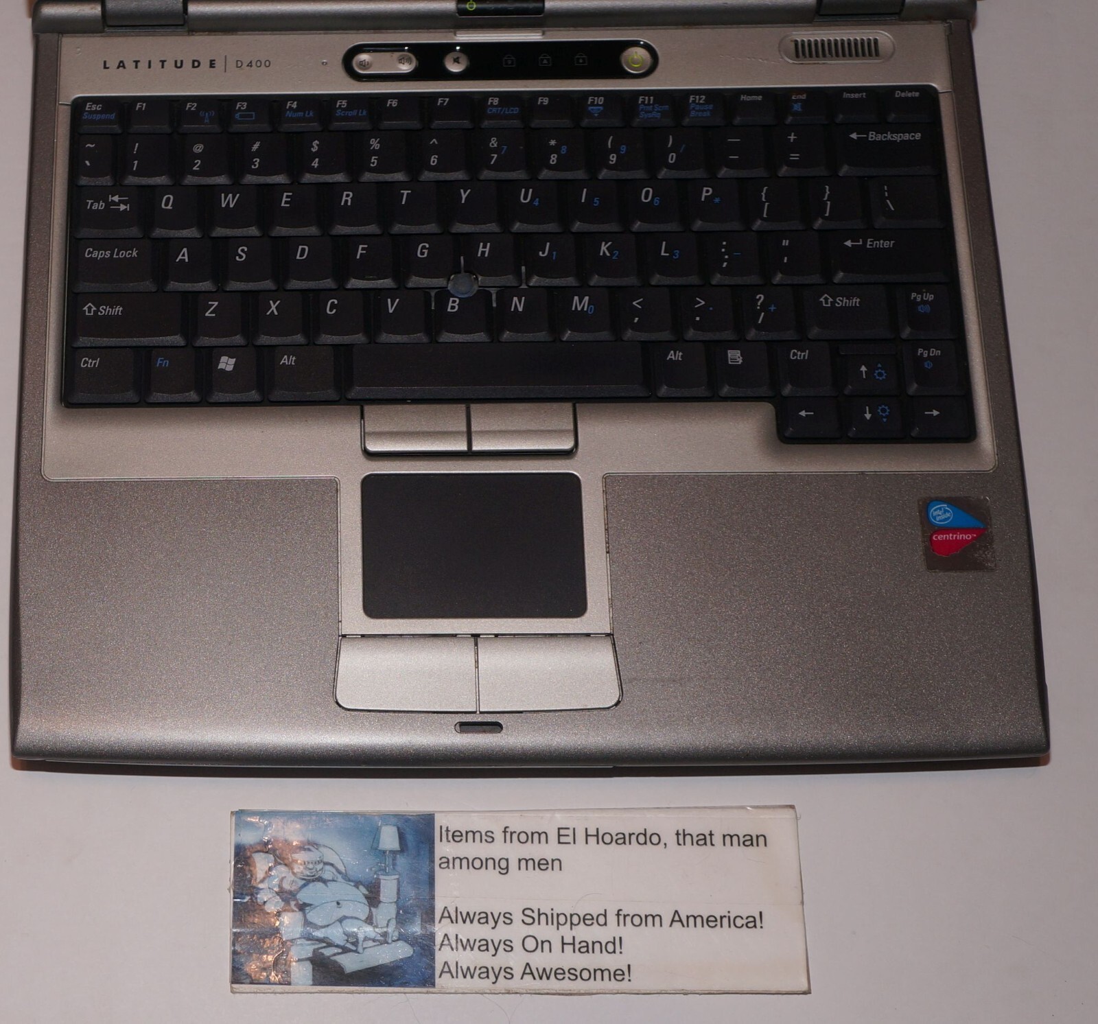 Dell Latitude D400 laptop PENTIUM M 1.40GHz 40GB 1GB Win XP Pro