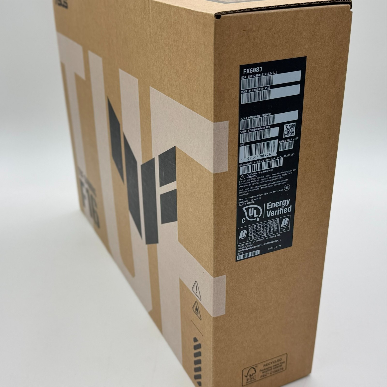 Brand New ASUS TUF F16 16″ 165Hz i5-13450HX RTX 5050 16GB 512GB 2025