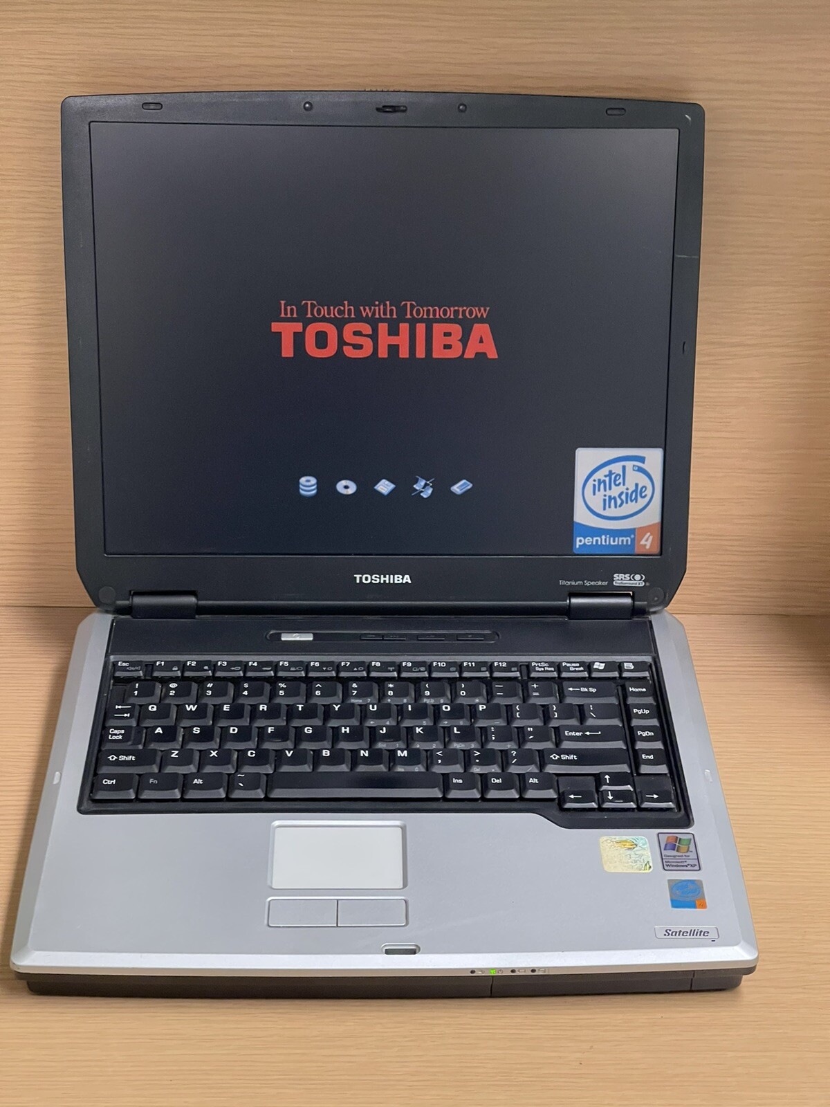 Vintage Toshiba satellite A45-S150 laptop **IT DOES NOT INCLUDE A CHARGER**