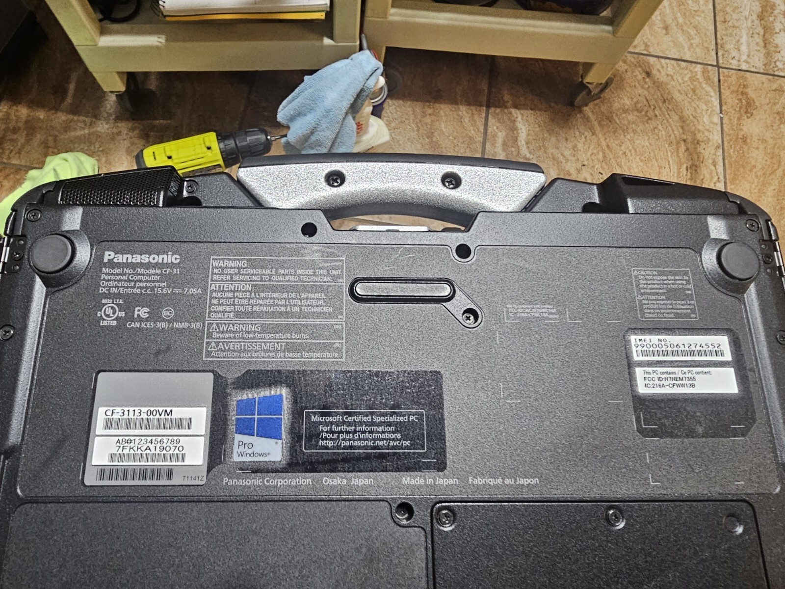 Panasonic CF-31 MK5, i5-5300U @ 2.30GHz/16GB/1TBSSD/✔️4G LTE✔️CAM✔️GPS✔️ WINP64B