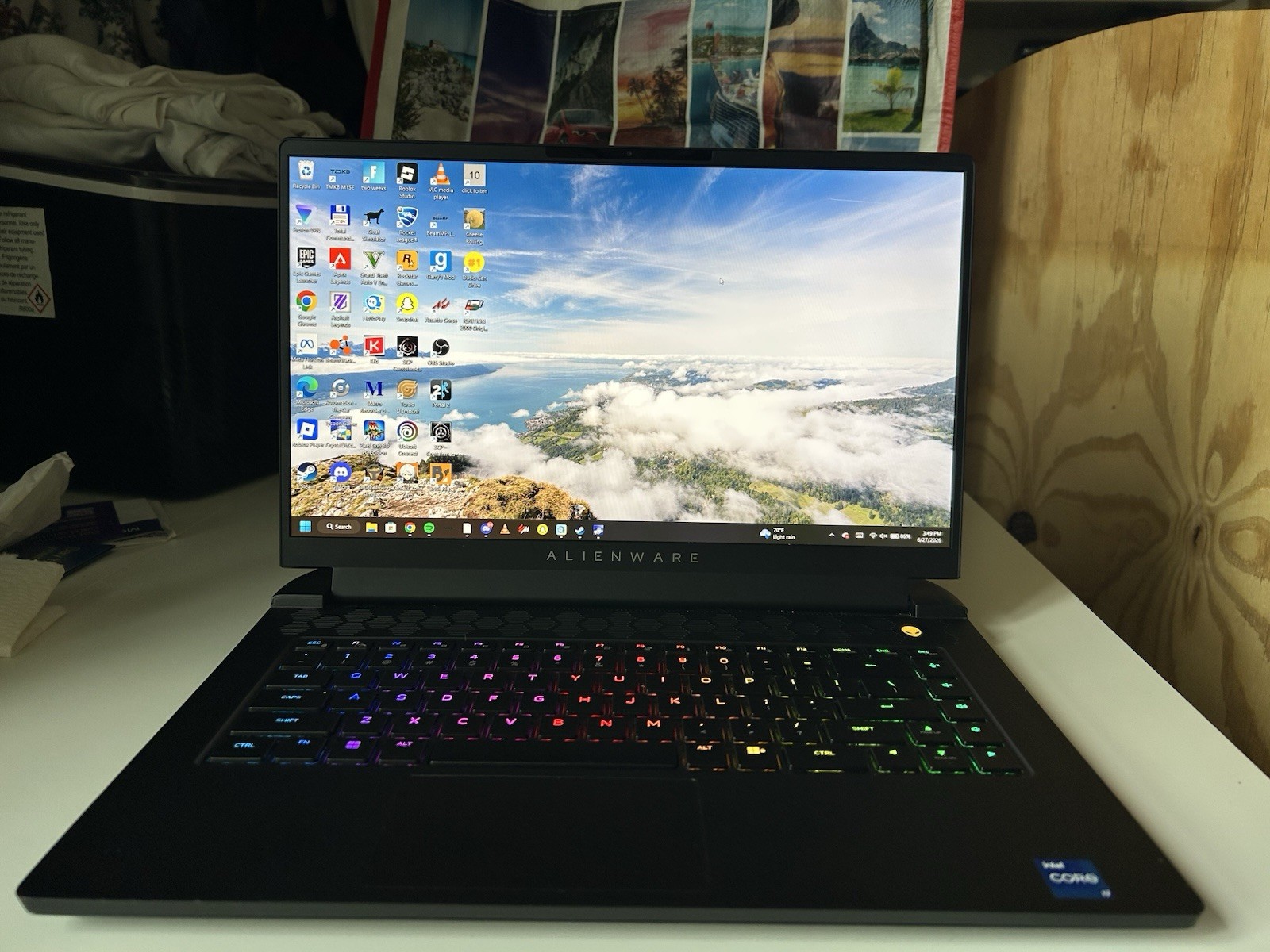 Alienware m15 R7 15″ i7-12700H 16GB 1TB NVMe RTX 3070 Ti 360Hz Win11