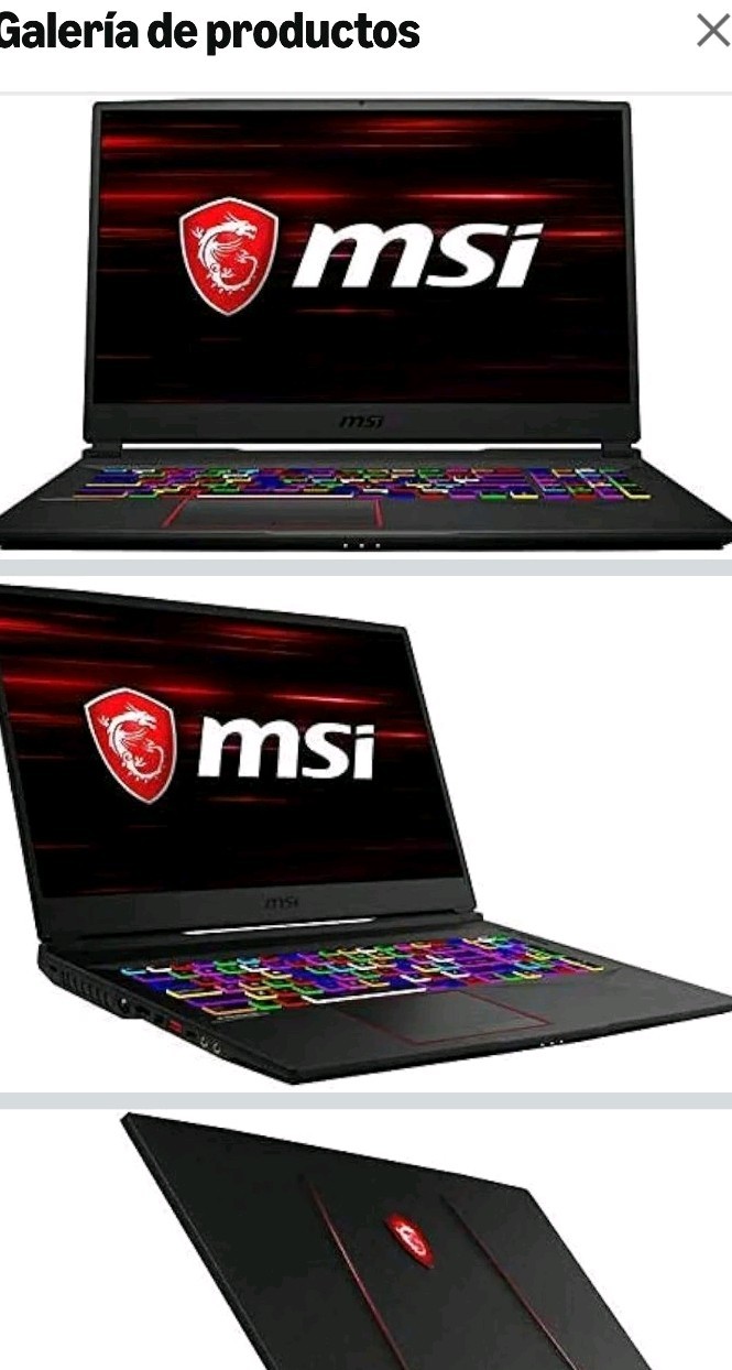 MSI GE75 Raider 17.3in Gaming Laptop i7-10750H 16GB 1TB SSD RTX 2060