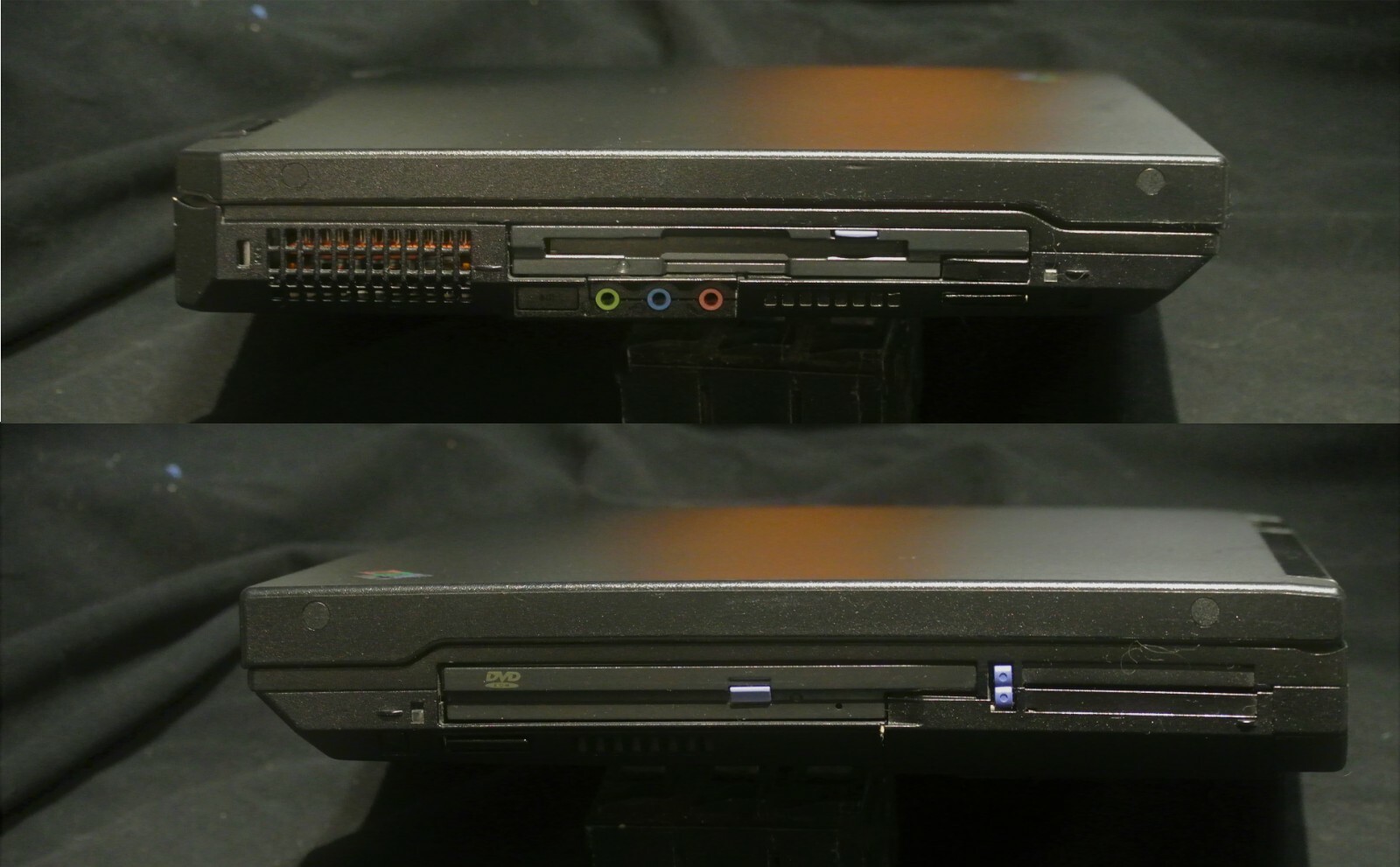 IBM THINKPAD RETRO Alienware like Laptop Windows 95 98 DOS Gaming SSD Pent 4