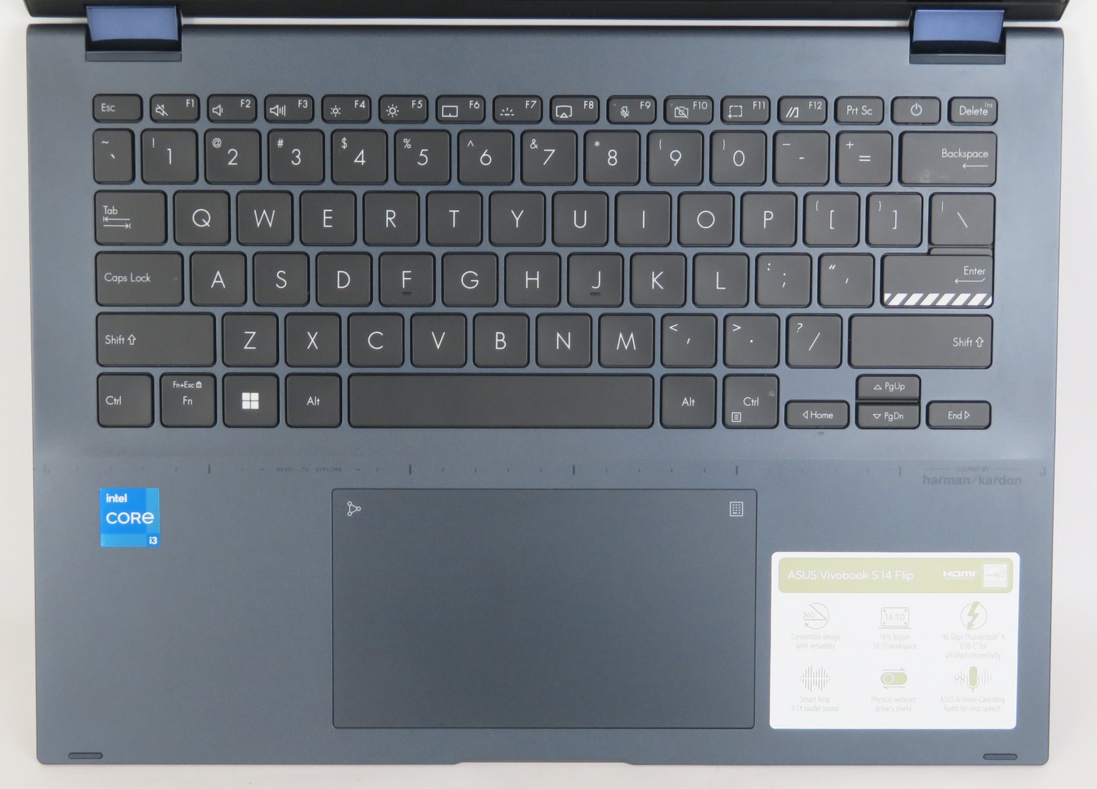 ASUS Vivobook Flip TP3402ZA 14in TouchScreen i3-1220P@1.5GHz 8GB RAM 256GB Win11