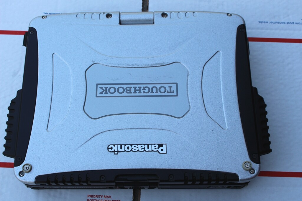 Panasonic Toughbook CF-19 MK4 i5 /8GB, NO GPS TOUCH , 240 SSD. WIN7 P64B/TOUCH