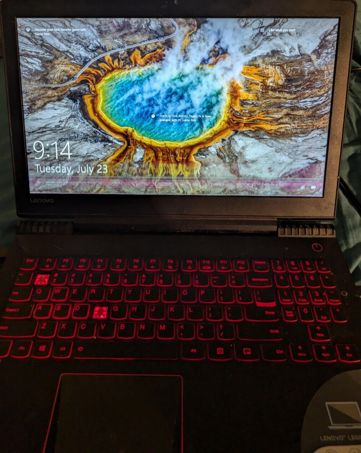 Lenovo Legion Y520 (32 GB Ram, 1TB SSD, AMD Radeon RX560, Intel Core i5-7300HQ)