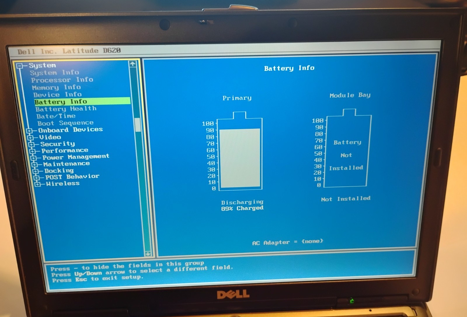 Dell/Latitude D620/Win XP SP3/256GB SSD/4GB RAM/Core 2 Duo 2.16GHz/WiFi/DVD+-RW