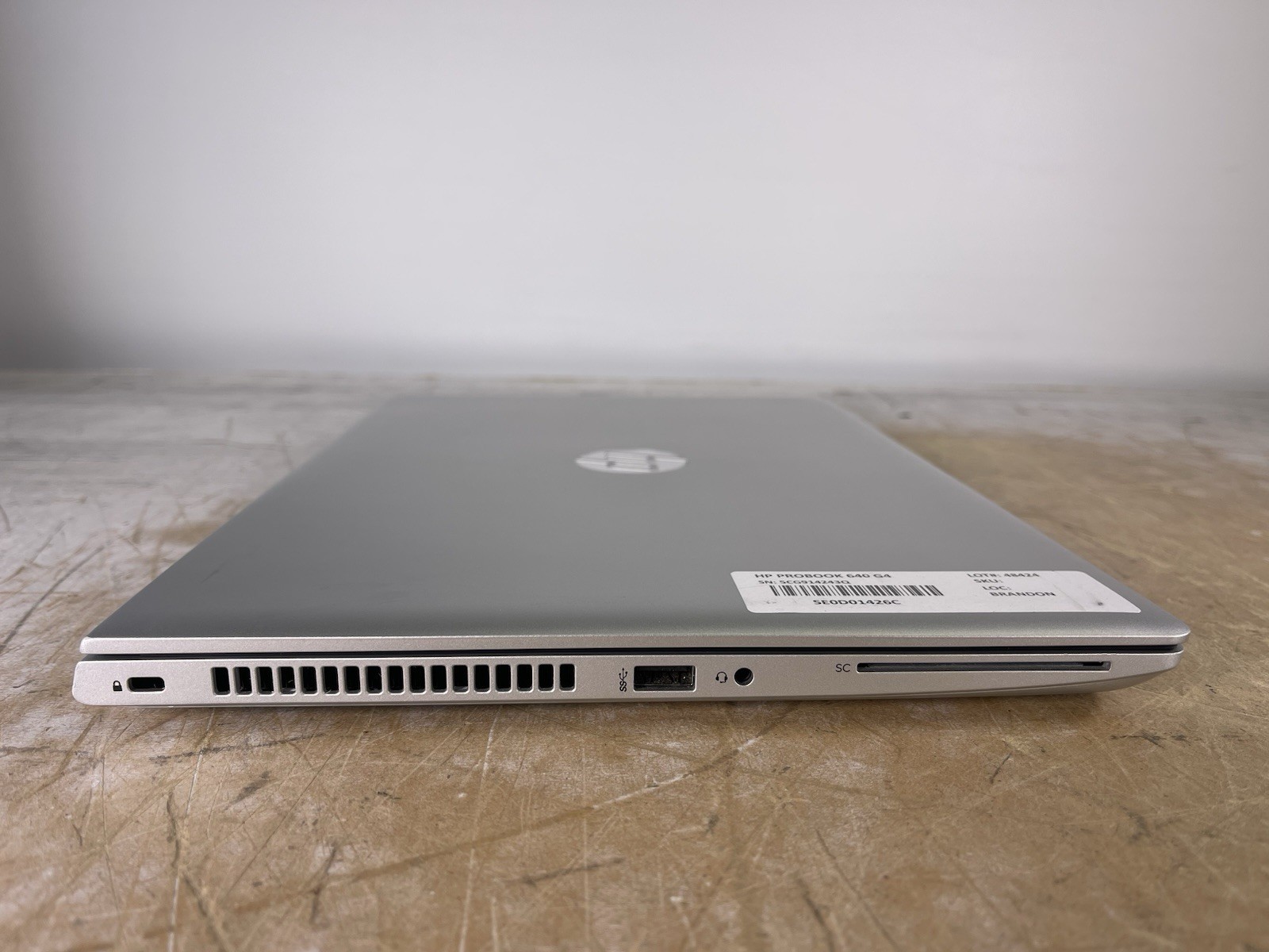HP PROBOOK 640 G4 i5-8350U @ 1.70GHz, 8GB RAM, NO HDD/OS