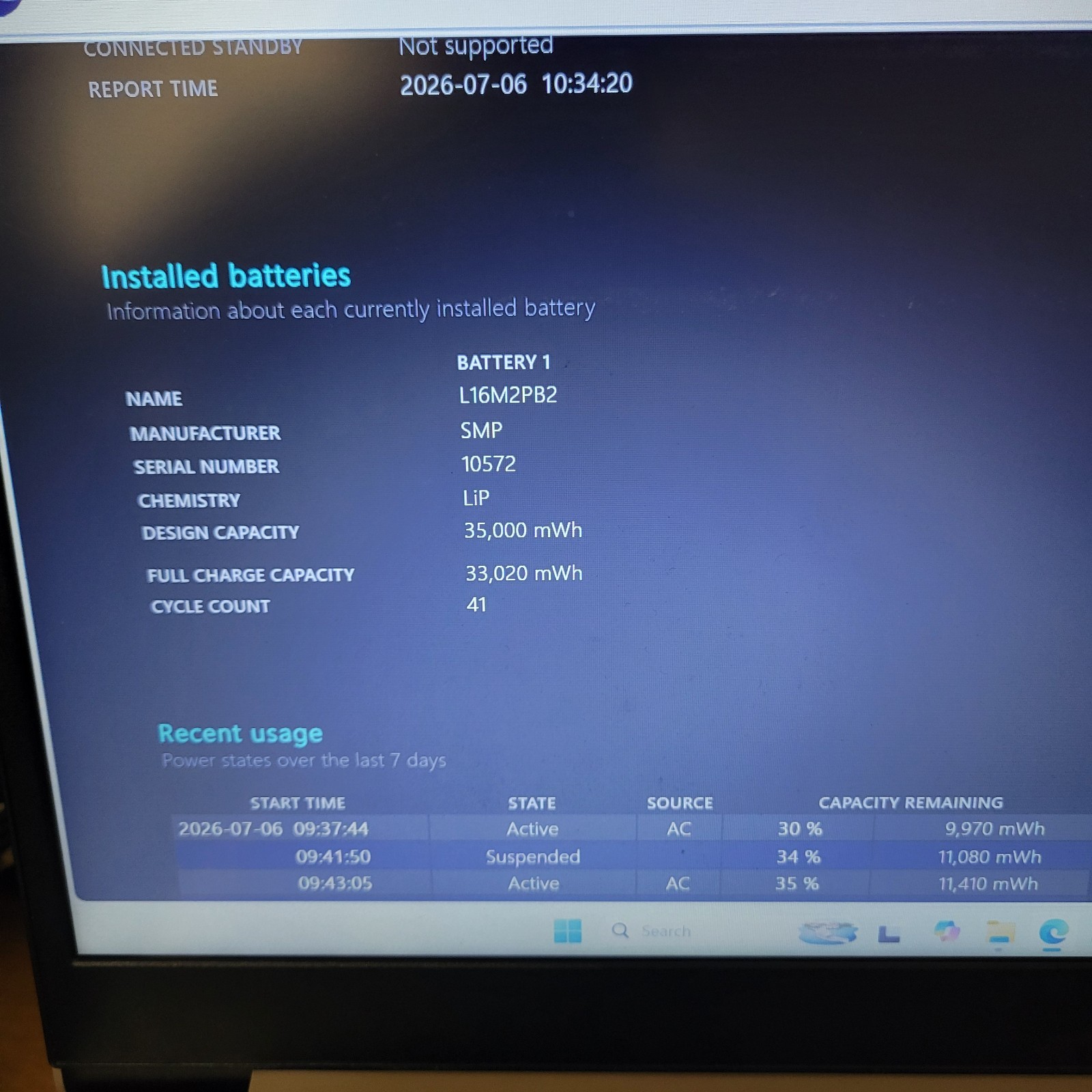Lenovo ideapad 3-15ITL05 15″ I3-1115G4 256GB SSD 8GB W11 Webcam