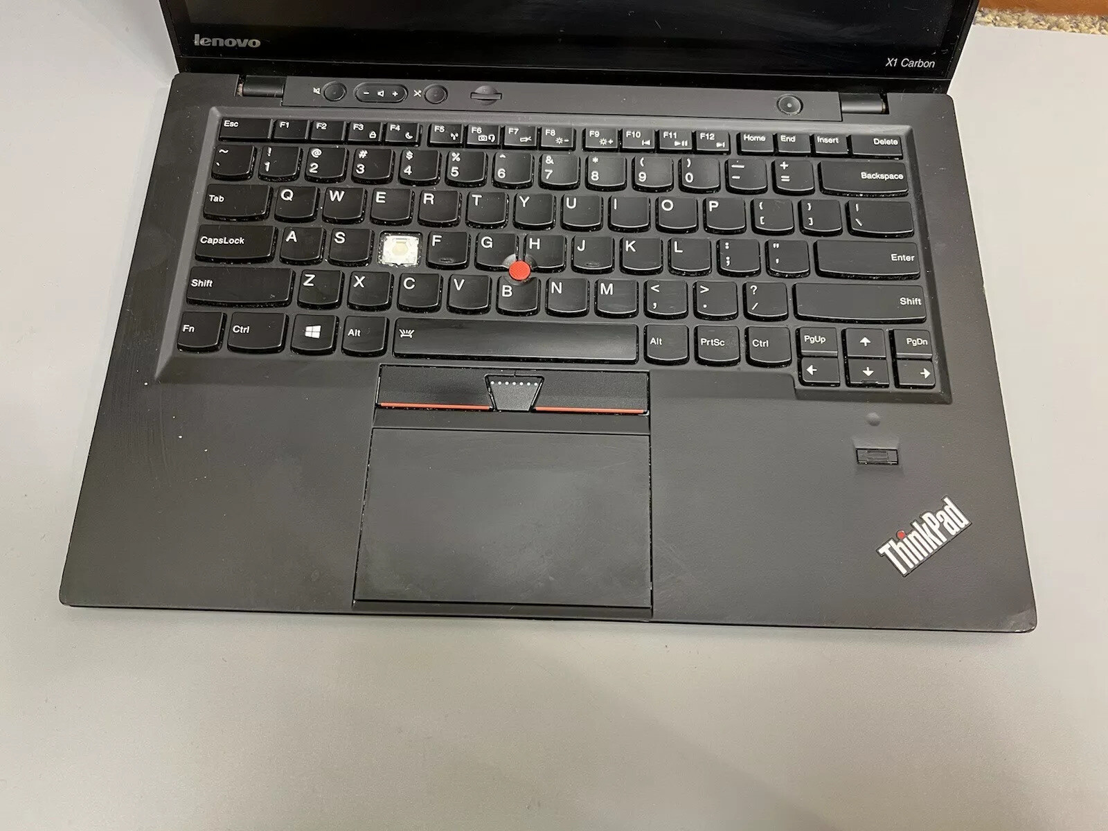Lenovo Thinkpad x1 carbon unknown RAM 0GB HDD REPAIR or PARTS