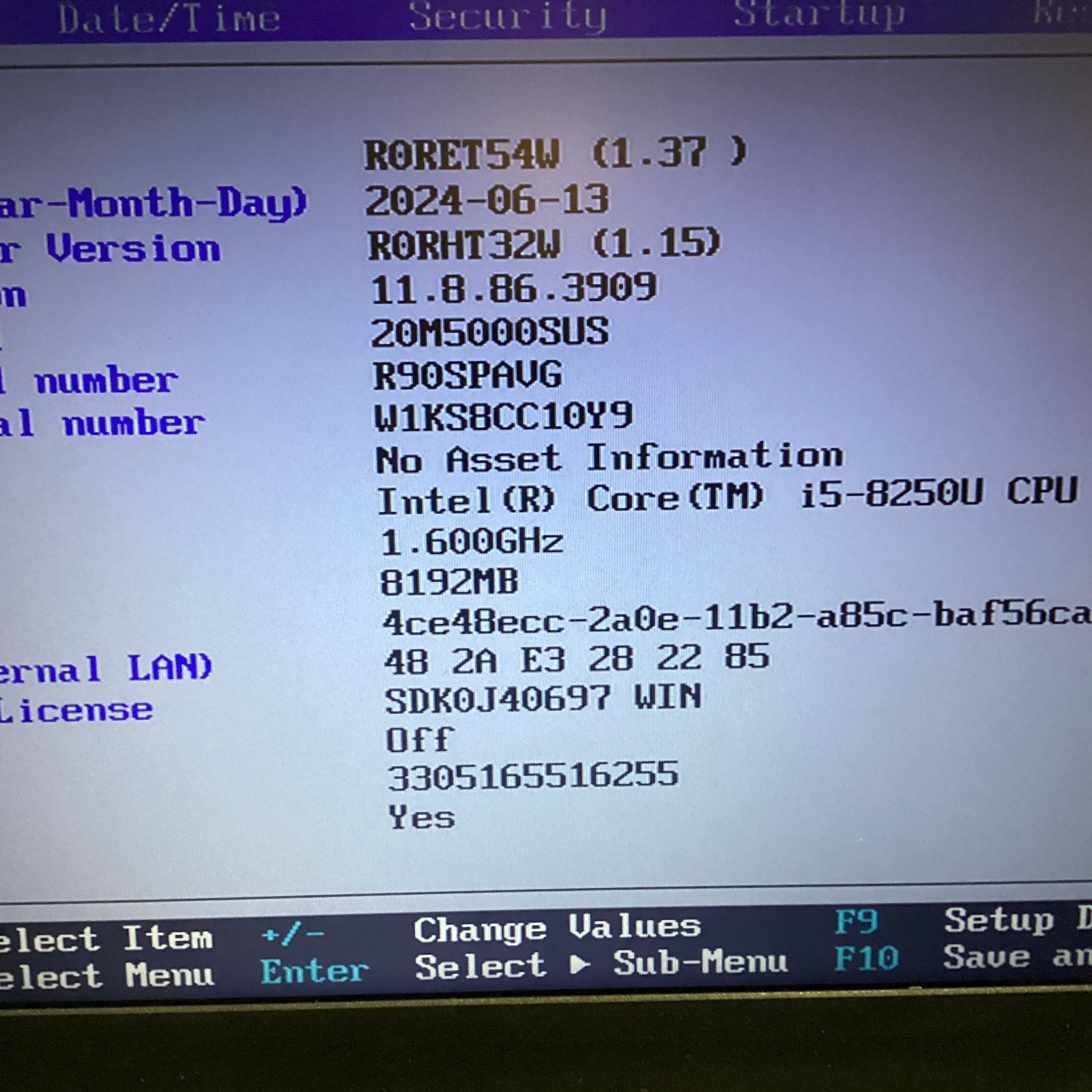 Lot of 5 Lenovo ThinkPad L380 i5-8250U@1.60GHz 4)8GB 1)24GB RAM 256GB SSD No OS