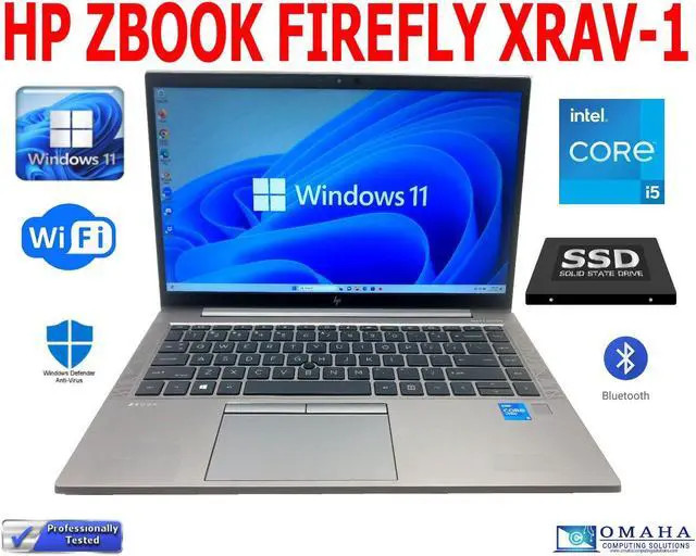HP ZBOOK FIREFLY XRAV-1 i5-1145G7 16GB RAM 512GB SSD WIN11 PRO 14.0 in W11