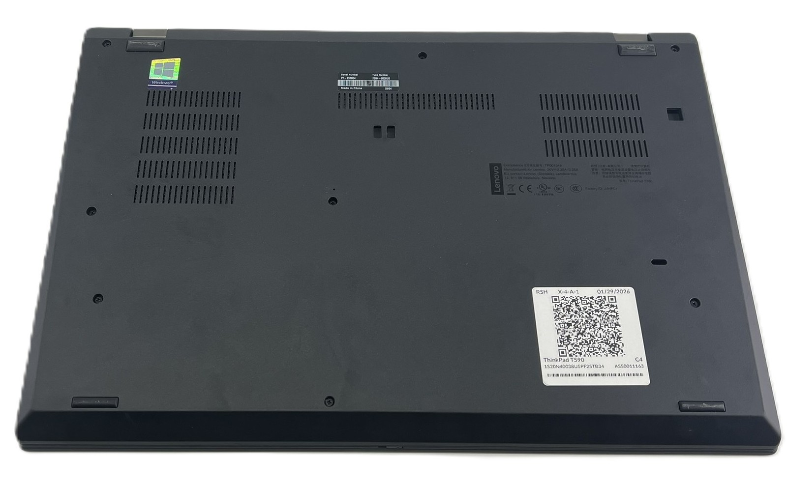 Lenovo ThinkPad T590 15.6″ Laptop 1TB SSD 16GB RAM Win 11 Pro (RSH)