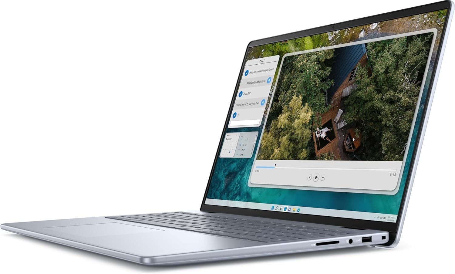 Dell Inspiron Laptop 16″ Touch Backlit Fingerprint Ryzen 7 32GB RAM 1TB Win11Pro