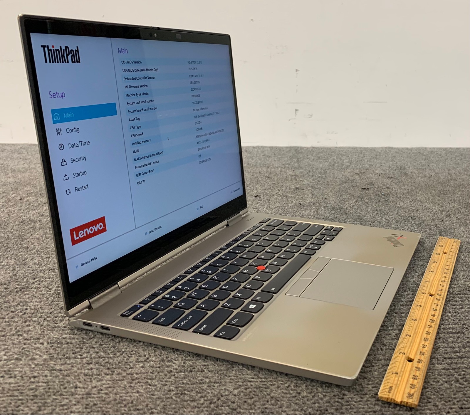 Lenovo ThinkPad X1T Gen 1 14″ 2-in-1 i7-1160G7 16GB RAM 1TB NVMe Remote Managed