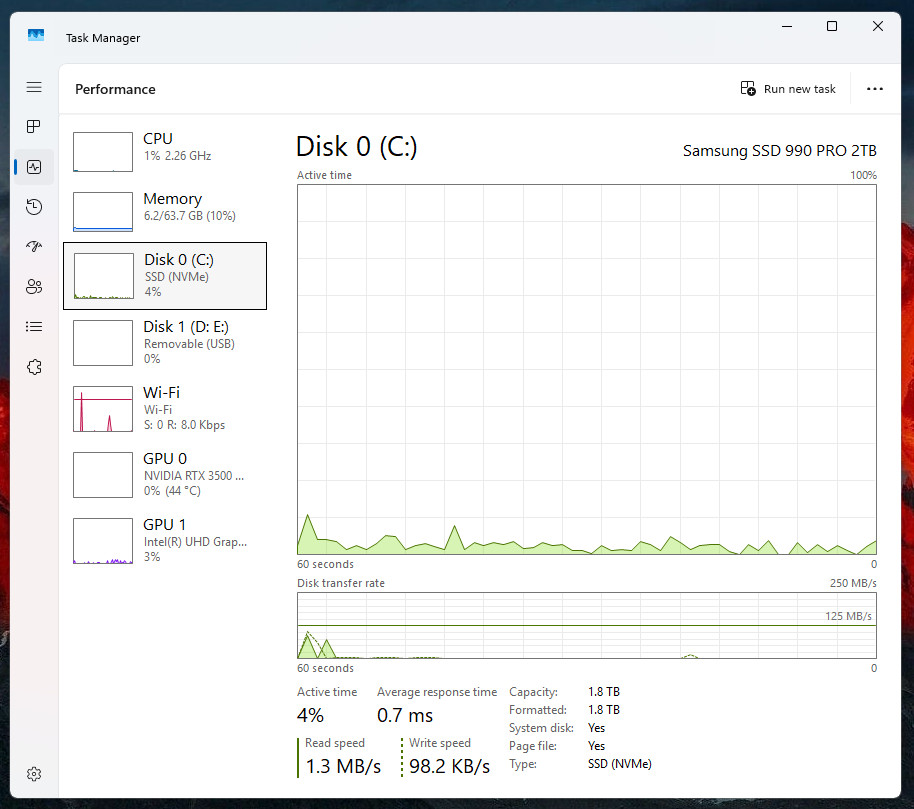 Dell Precision 7780 17.3″ i9-13950HX 64GB RAM 2TB SSD NVIDIA RTX 3500 Ada WRNTY