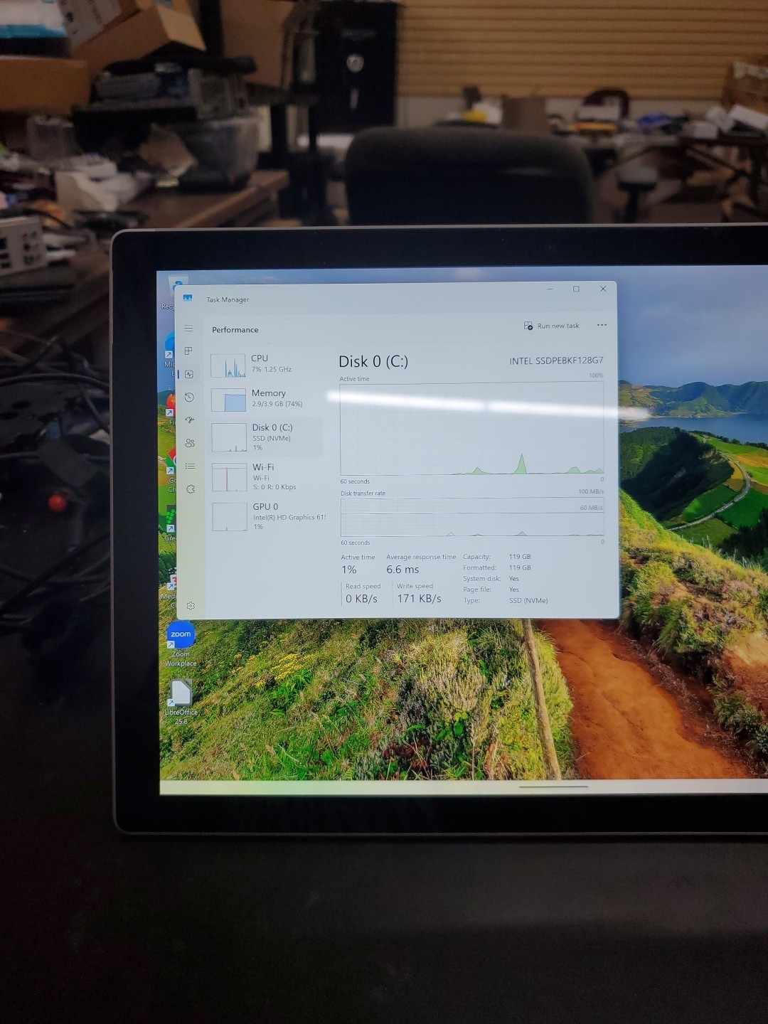 Microsoft Surface Pro (M3-7Y30, 4gb RAM 128gb SSD, W11Pro) 111225-6