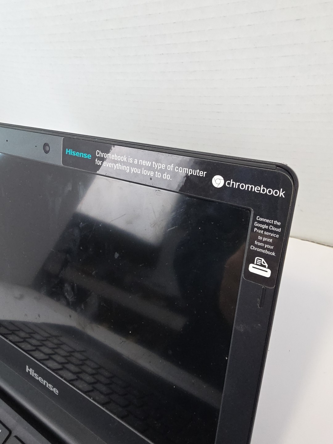Hisense Chromebook C11 Works Needs A Reset No Power Cord