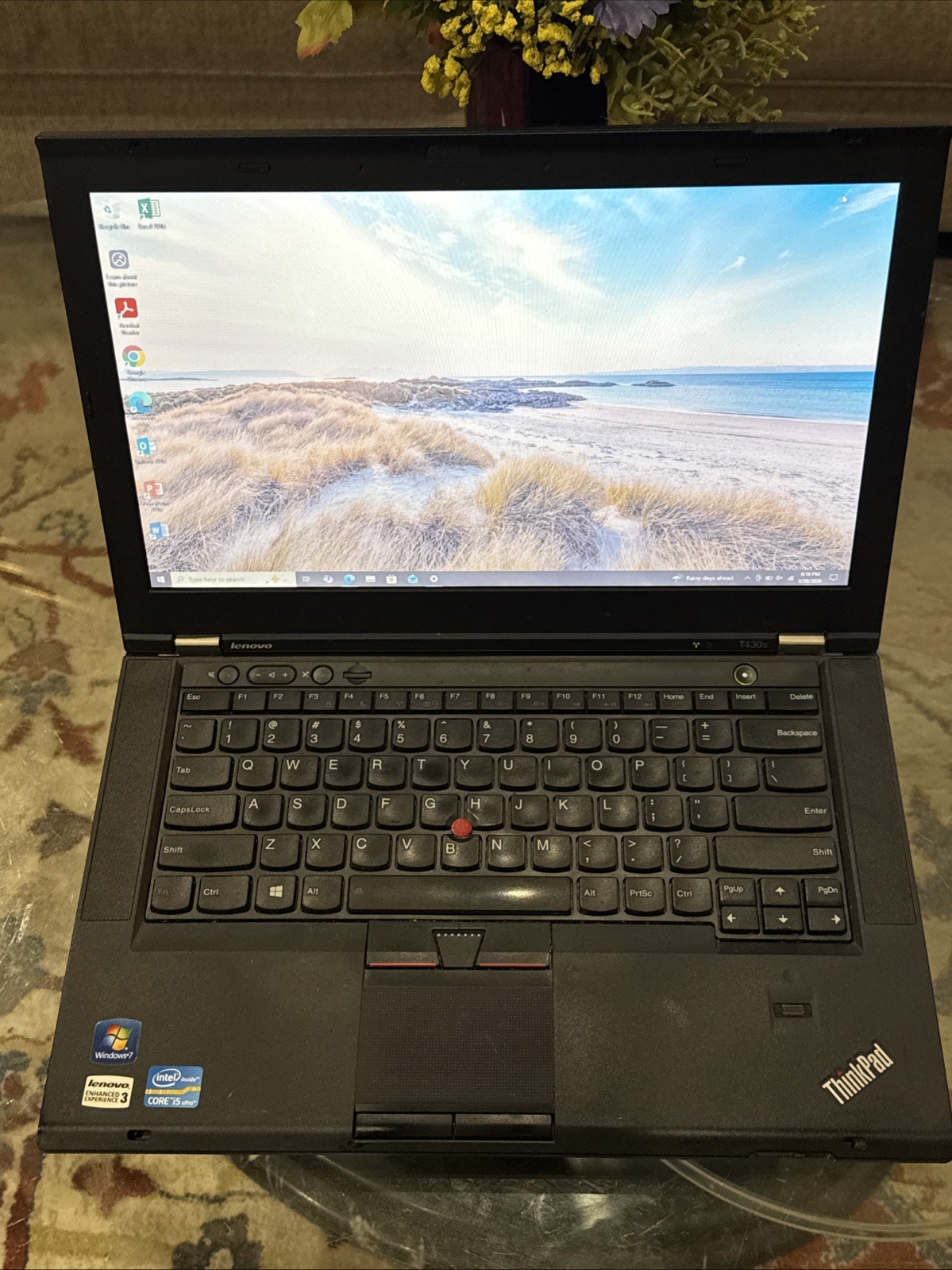 Lenovo Thinkpad T430s 14″ Core i5-3320 2.6GHz 8GB RAM 500GB HDD W/MS Office 2016