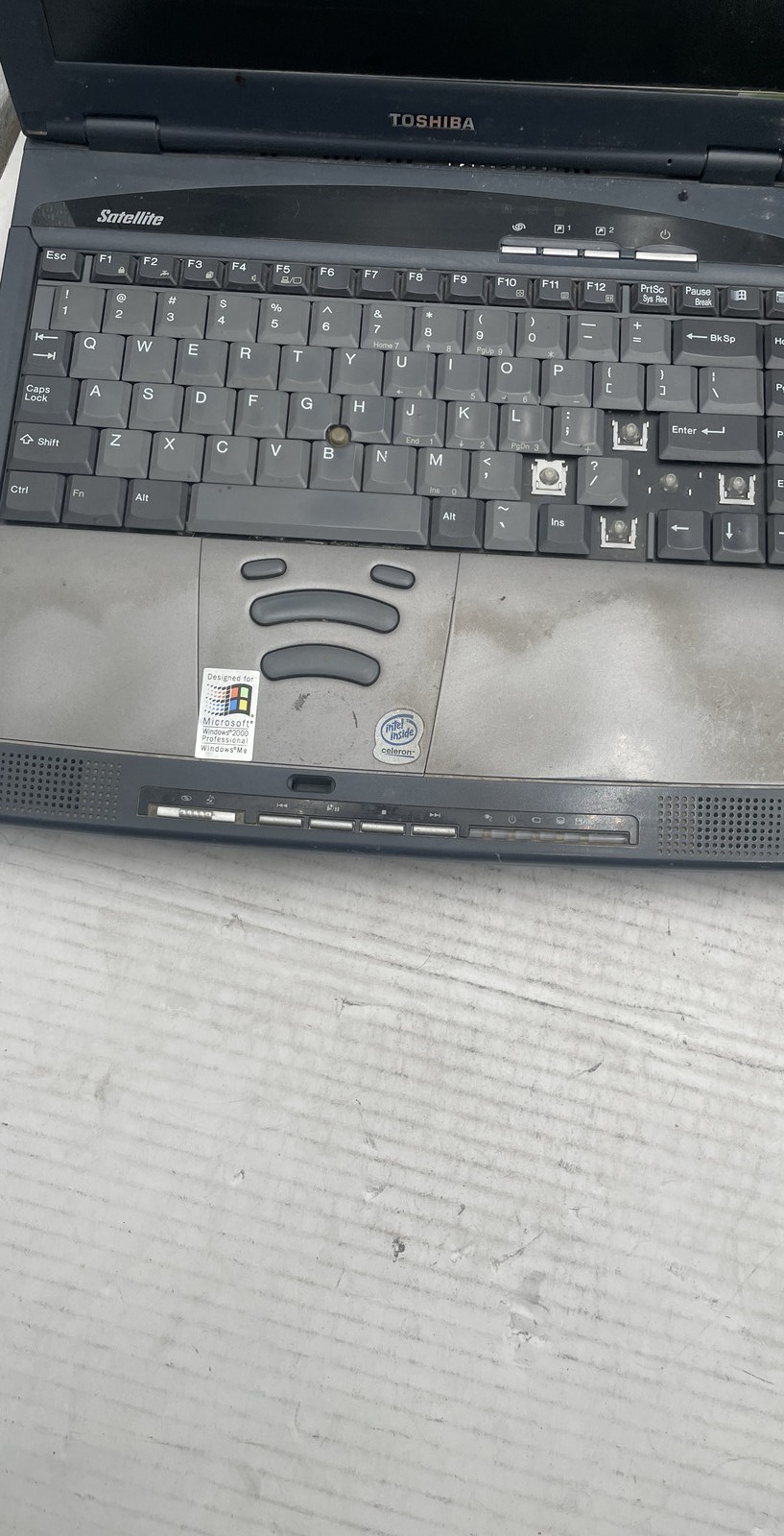 Toshiba Satellite 1805-S203 Retro Gaming 13.3″ Laptop Vintage Lot of 2 No HDD