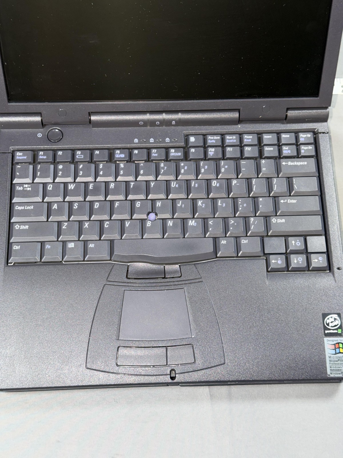 Vintage Dell Latitude CPx PPX Laptop Intel Pentium 3 14.1in Gray Notebook Parts