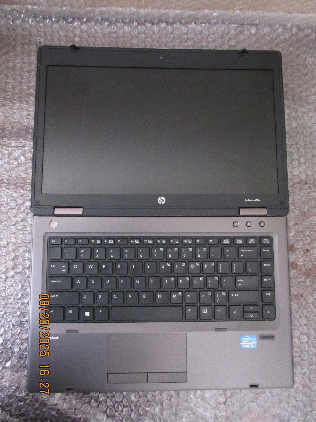 HP ProBook 6470b Intel i3-3340M 2.70GHz Laptop |4GB RAM | NO BATTERY, NO OS |