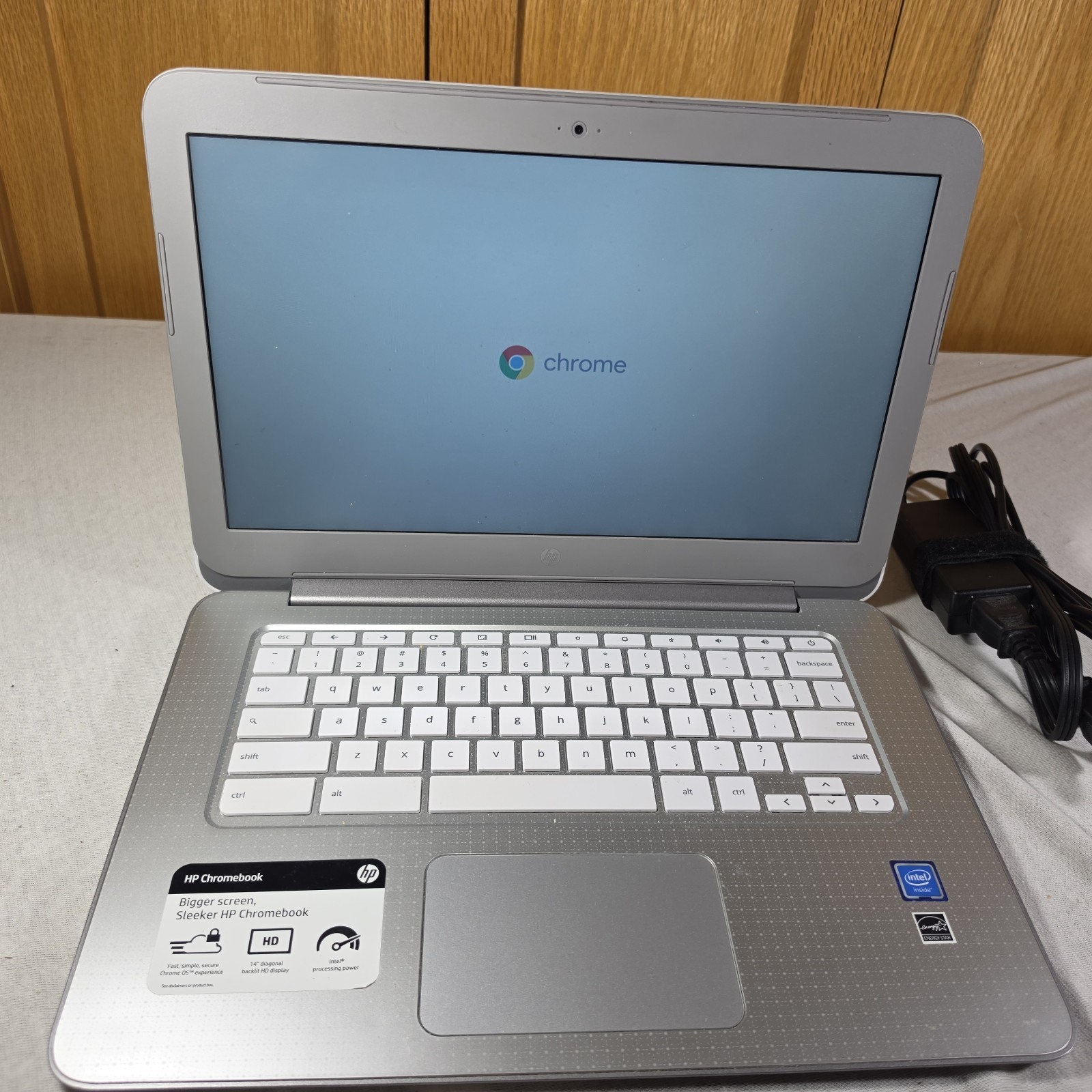 HP Chromebook TPN-Q167 – 14″ Used -tested & Works Great! IS 13252 Power Supply