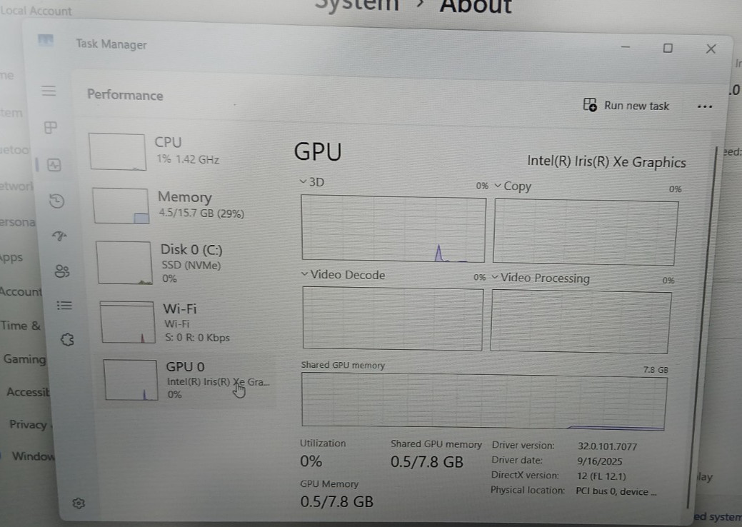 DELL VOSTRO 5620 i7-1260p 16″ FHD 16/512***READ