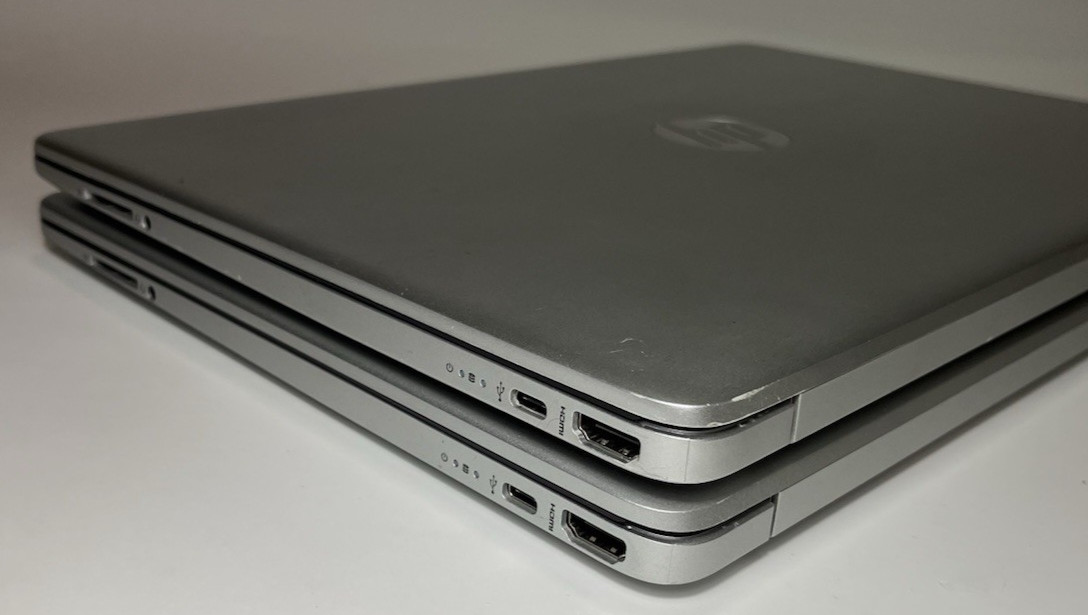 LOT OF 2 HP 15-dy5xxx Touch Laptop i3-1215U – 8GB RAM – 128GB & 256GB NVMe -W11P