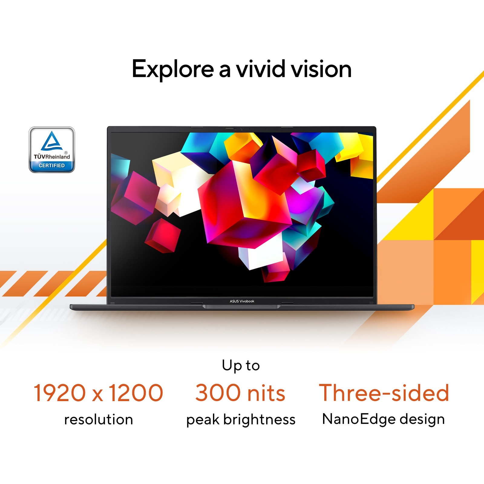 ASUS Vivobook 16 16″ WUXGA IPS Laptop AMD Ryzen 7 170 16GB RAM 1TB SSD Black