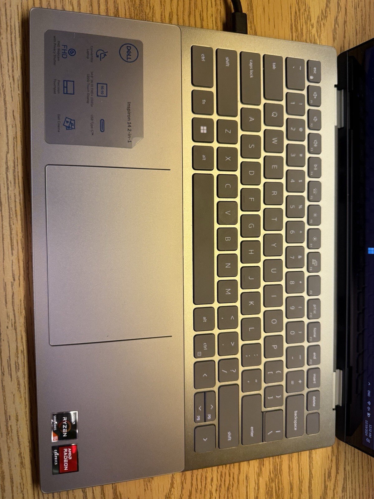 Dell – Inspiron 2-in-1 14” Touch Laptop – AMD Ryzen 5 8GB memory- 512GB SSD