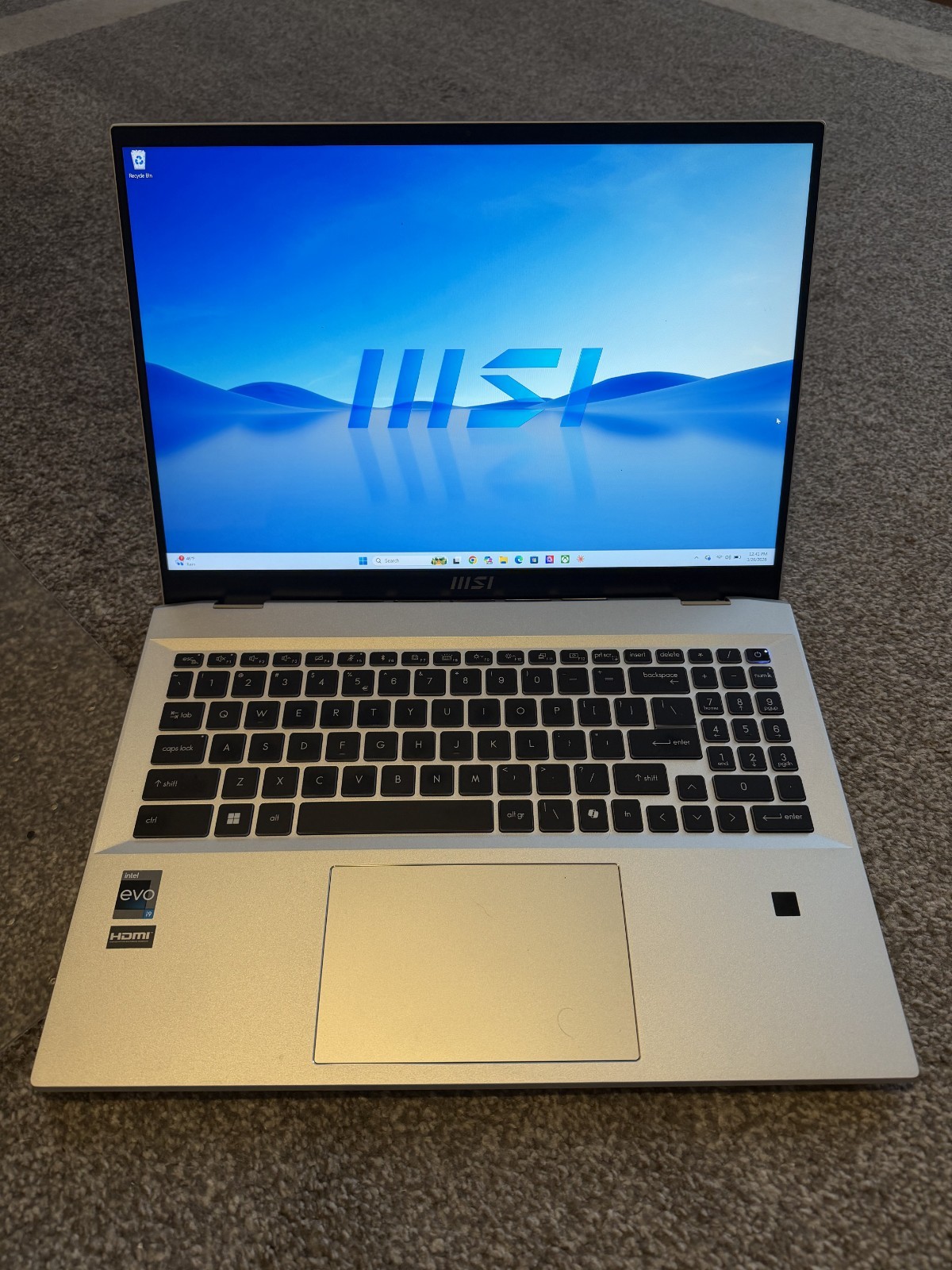 MSI Prestige 16 AI Evo – Intel Core Ultra 9 185H / 32GB / 1TB / QHD+ 16″