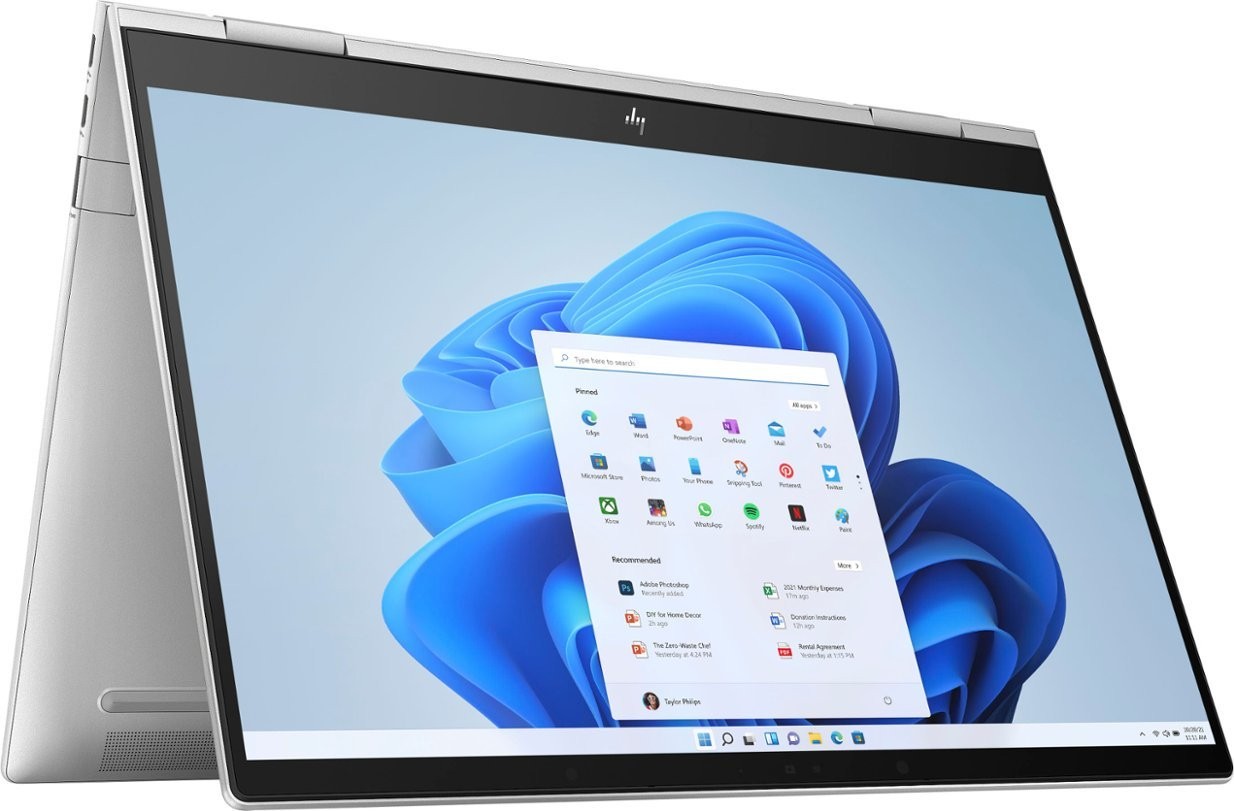 HP ENVY X360 2-in-1 13.3″ FHD+ Touch Laptop i7-1250U 8GB RAM 512GB SSD Silver
