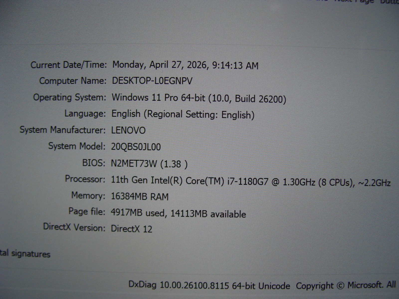 Lenovo ThinkPad X1 Titanium Gen 1 13.5″QHD 2-in-1 i7-1180G7 1.3GHz 16GB 1TB 96%