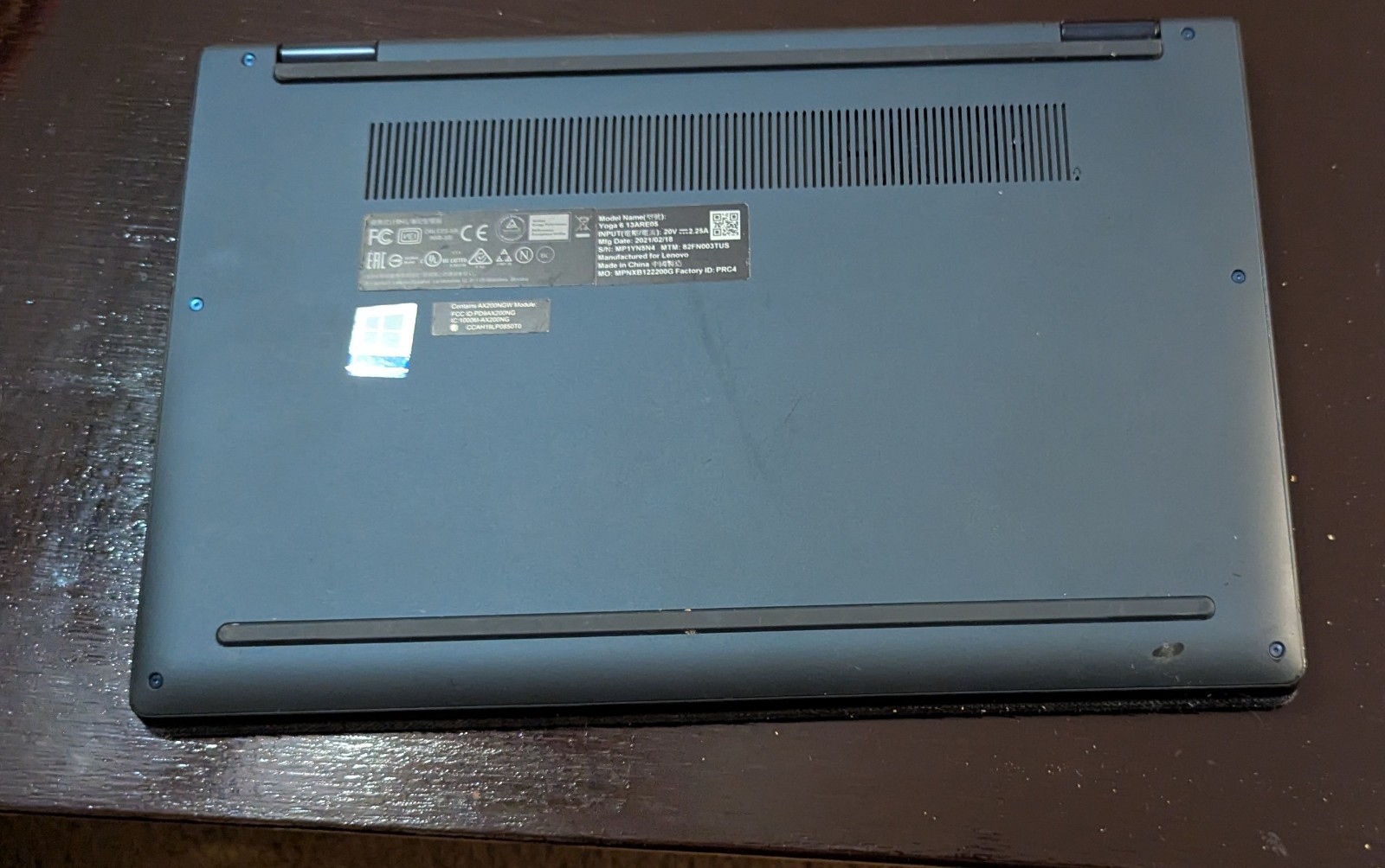 Lenovo Yoga 6 13ARE05 Laptop