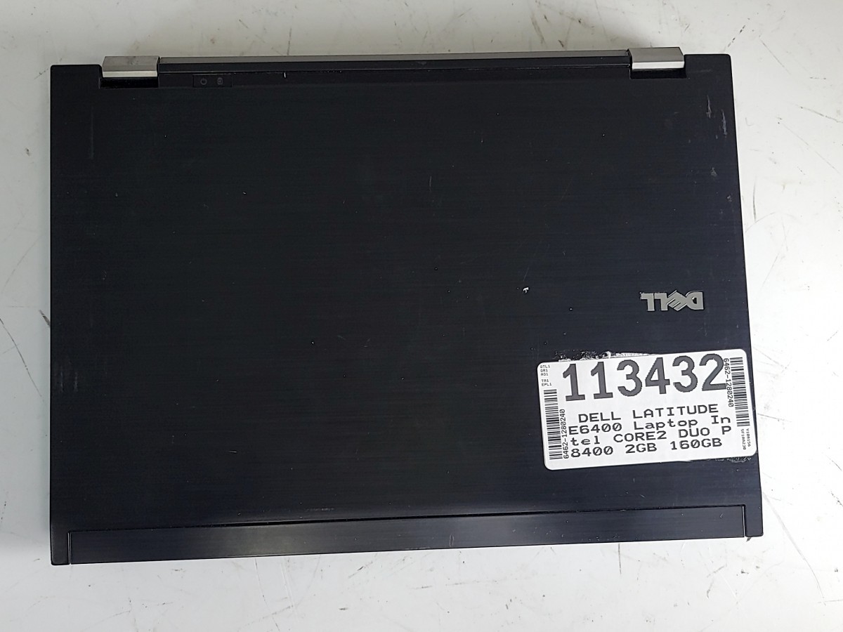 DELL LATITUDE E6400 Laptop Intel CORE2 DUO P8400 1GB 160GB SEE NOTES
